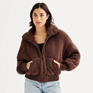 SO Chocolate Teddy Jacket